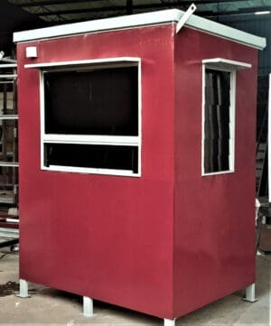 Guard House Portable Cabin | Economy – PPGI Deck & Steel Frame Finished