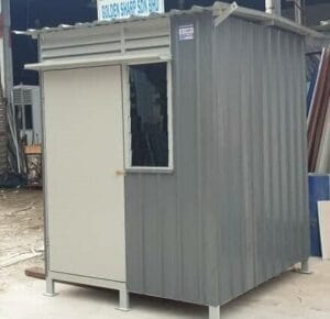 Guard House Portable Cabin | Economy – PPGI Deck & Steel Frame Finished