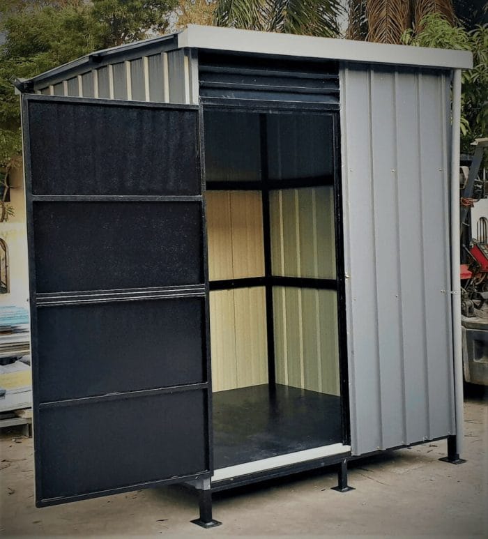 Light Duty Portable Cabin | Economy - PPGI Deck & Steel Frame Finished (NO Window & NO Electrical)