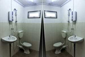 Large Cabin House | Attached Toilet with Bath & Mini Kitchen & Top Platform (10 x 24 x 8 Ft)